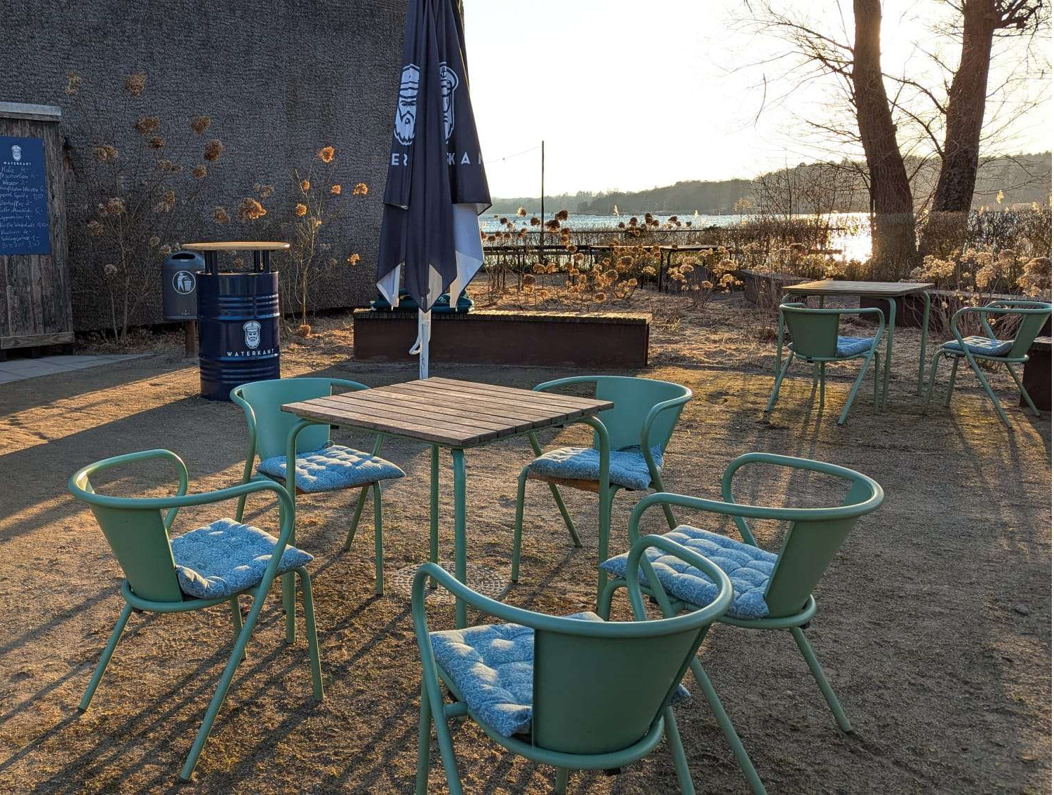 Außengastronomie Bereich vom Fährhaus Rothenhusen