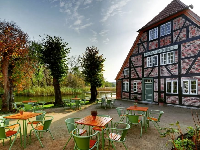 Fährhaus Rothenhusen Fogelperspektive